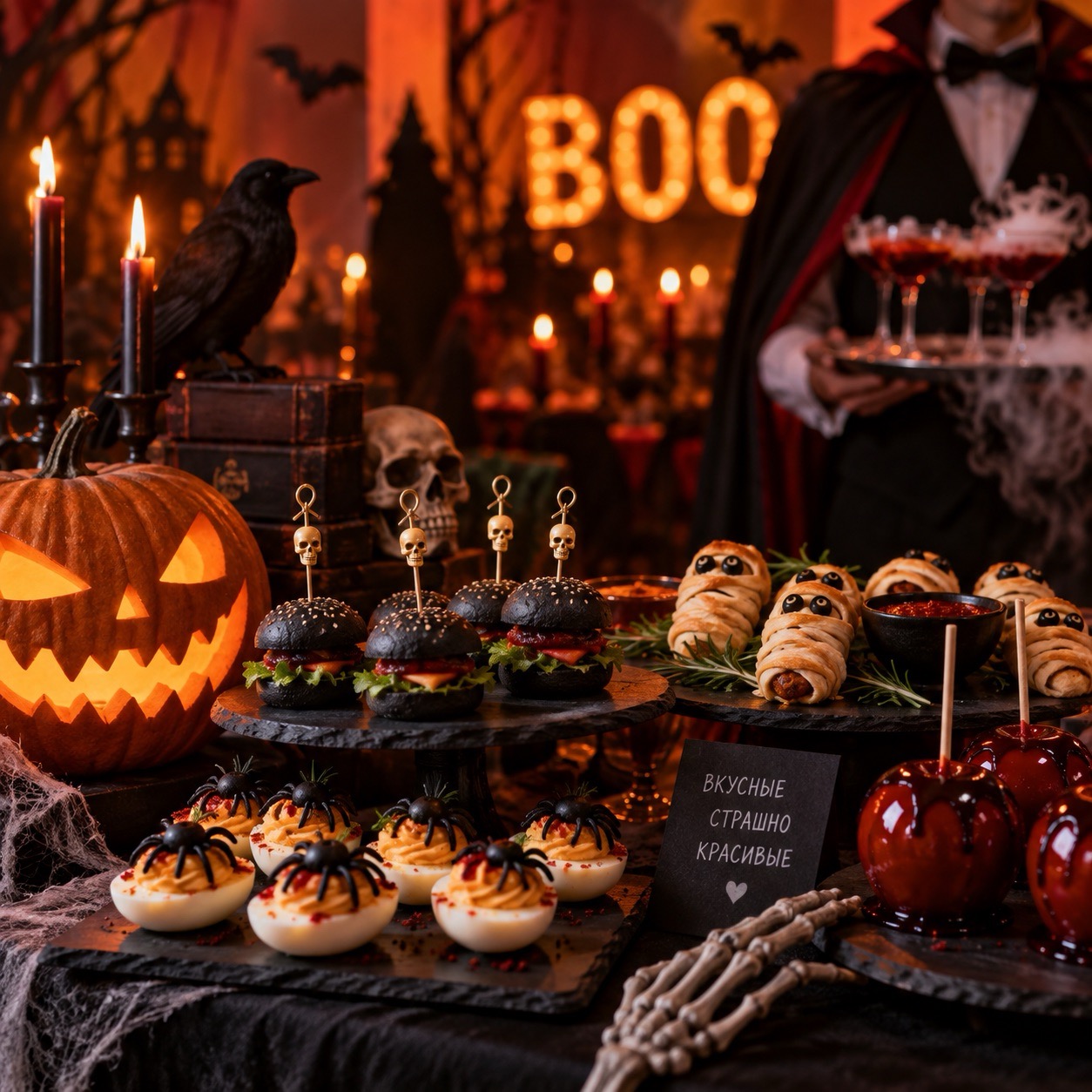 Halloween catering